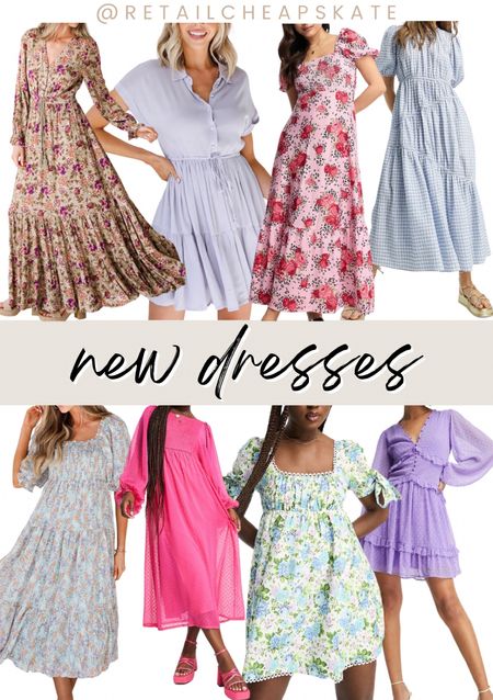 New spring dresses 

#LTKstyletip #LTKunder100