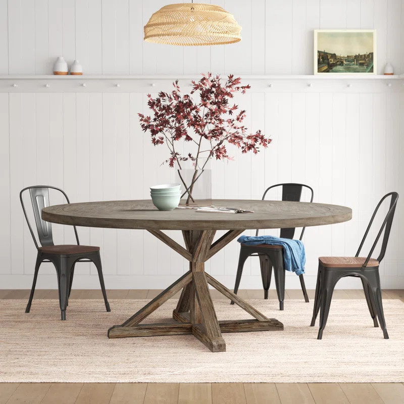 Ashbaugh Pine Round Dining Table | Wayfair North America