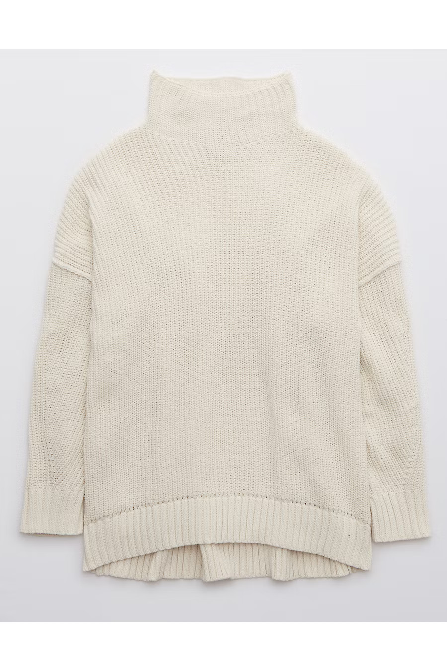 Aerie Chenille Feels Sweater Women's Natural XL | American Eagle Outfitters (US & CA)