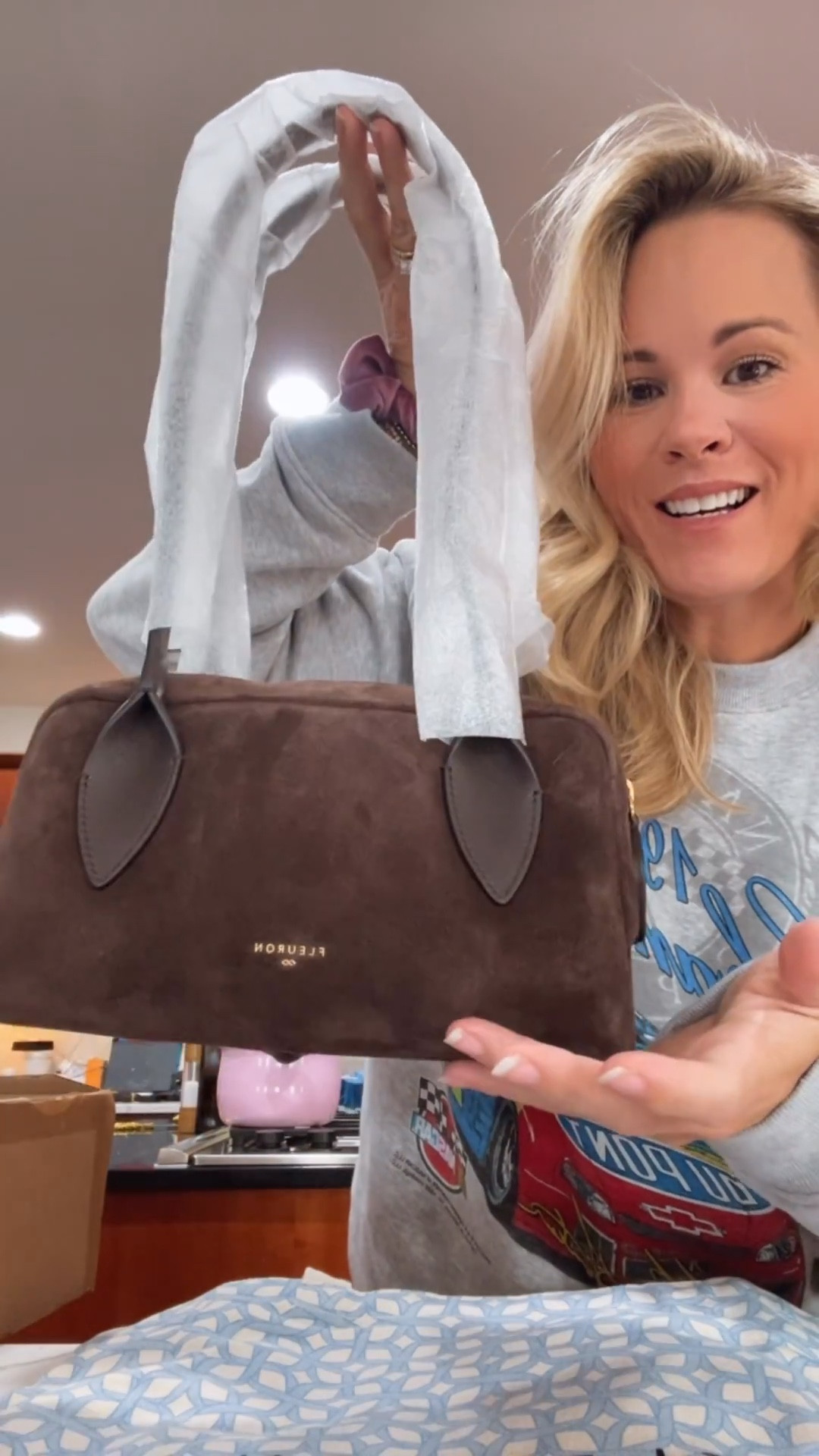 Ever since going to France I absolutely love everything French so this gorgeous suede French bag instantly pulled me in, and I had to have it ￼

#LTKdayinmylife #LTKmomlife #LTKootd