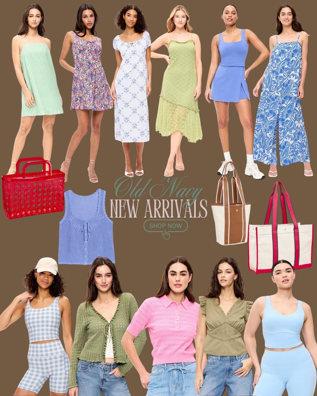 Old navy new women’s arrivals, I’m loving the accessories and purses there lately. So many good choices for summer 

#LTKgrwm #LTKmomlife #LTKSeasonal