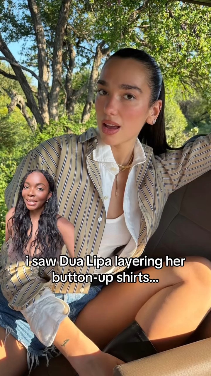 Dua Lipa on the outfit mood board today 🎨 

 #LTKgrwm #LTKootd