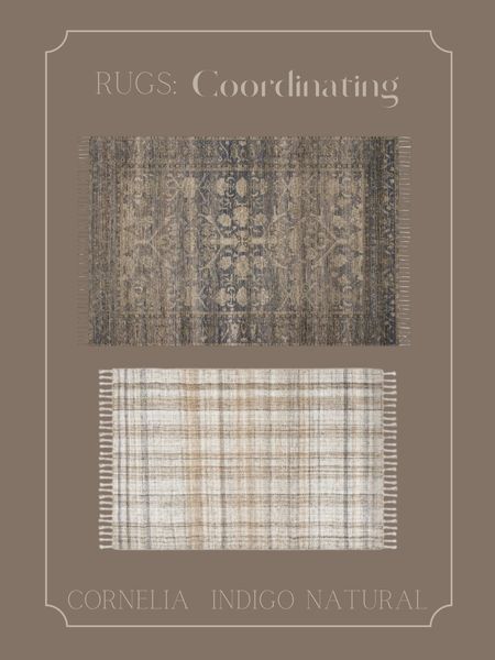 Coordinating rugs, living and dining room 

#LTKhome #LTKFind