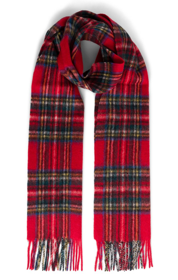 Lambswool Tartan Scarf | The House Of Bruar