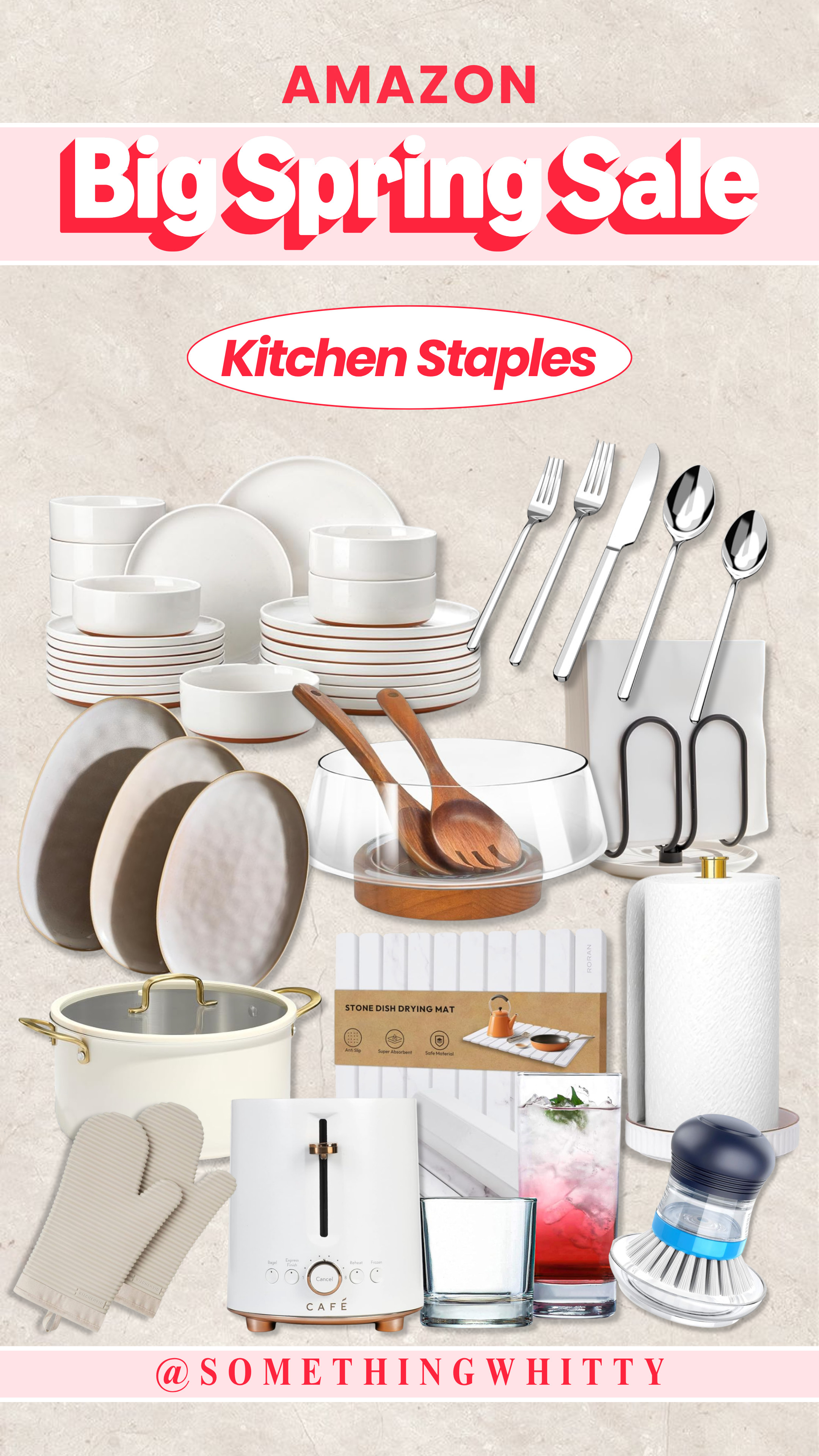 Essential kitchen upgrades to elevate your dining experience! From stainless steel cutlery to chic dinnerware, these deals are perfect for a springtime refresh. 

 #LTKfoodie #LTKHome #LTKSaleAlert