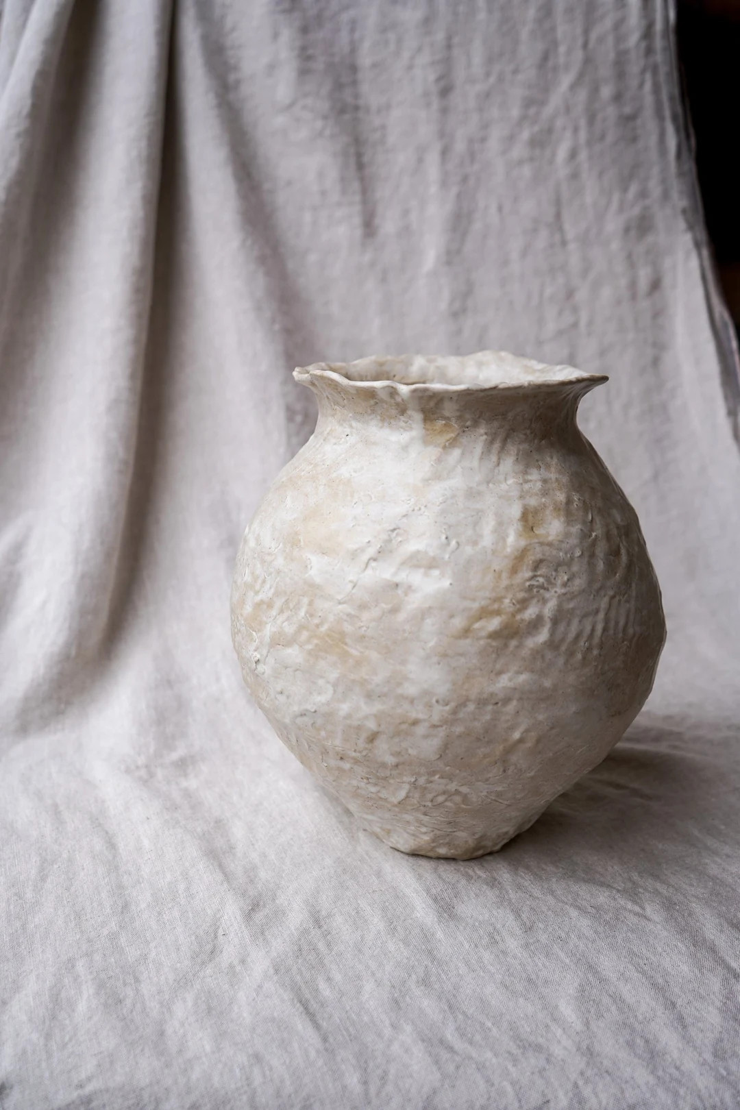 Wren Vase pre-order, Off-white Glaze, Decorative, Handmade Pottery, Stoneware Vase - Etsy | Etsy (US)