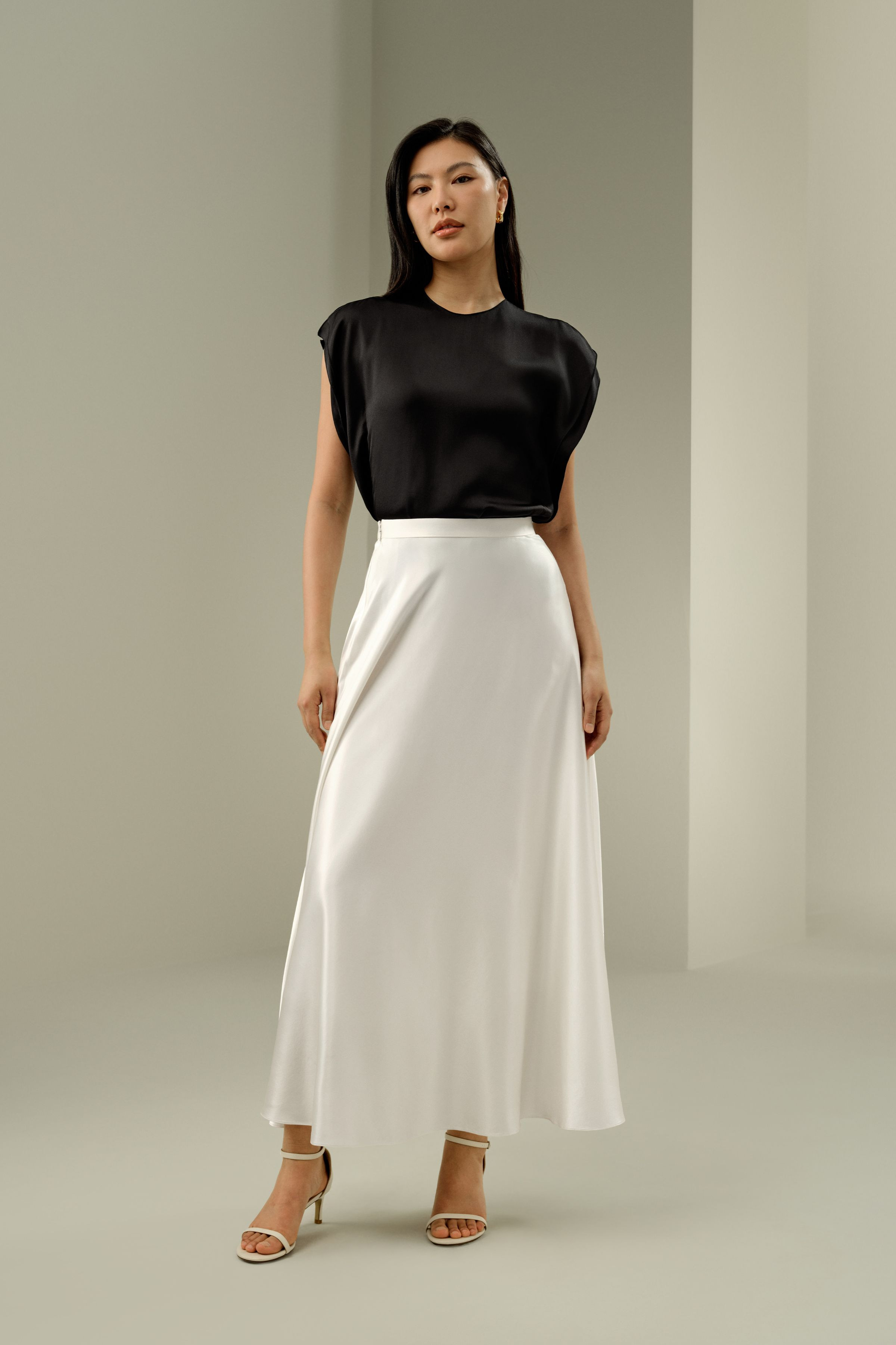 Amaranth Skirt | LilySilk