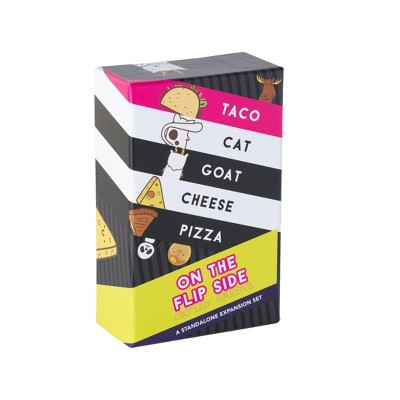 Taco Cat Goat Cheese Pizza On The Flip Side Card Game: Social Skills Focus, Includes Instructions, 3-8 Players | Target