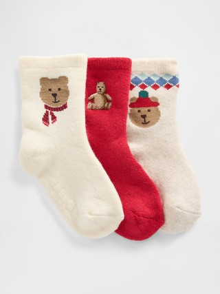 Baby Brannan Bear Socks (3-Pack) | Gap (CA)