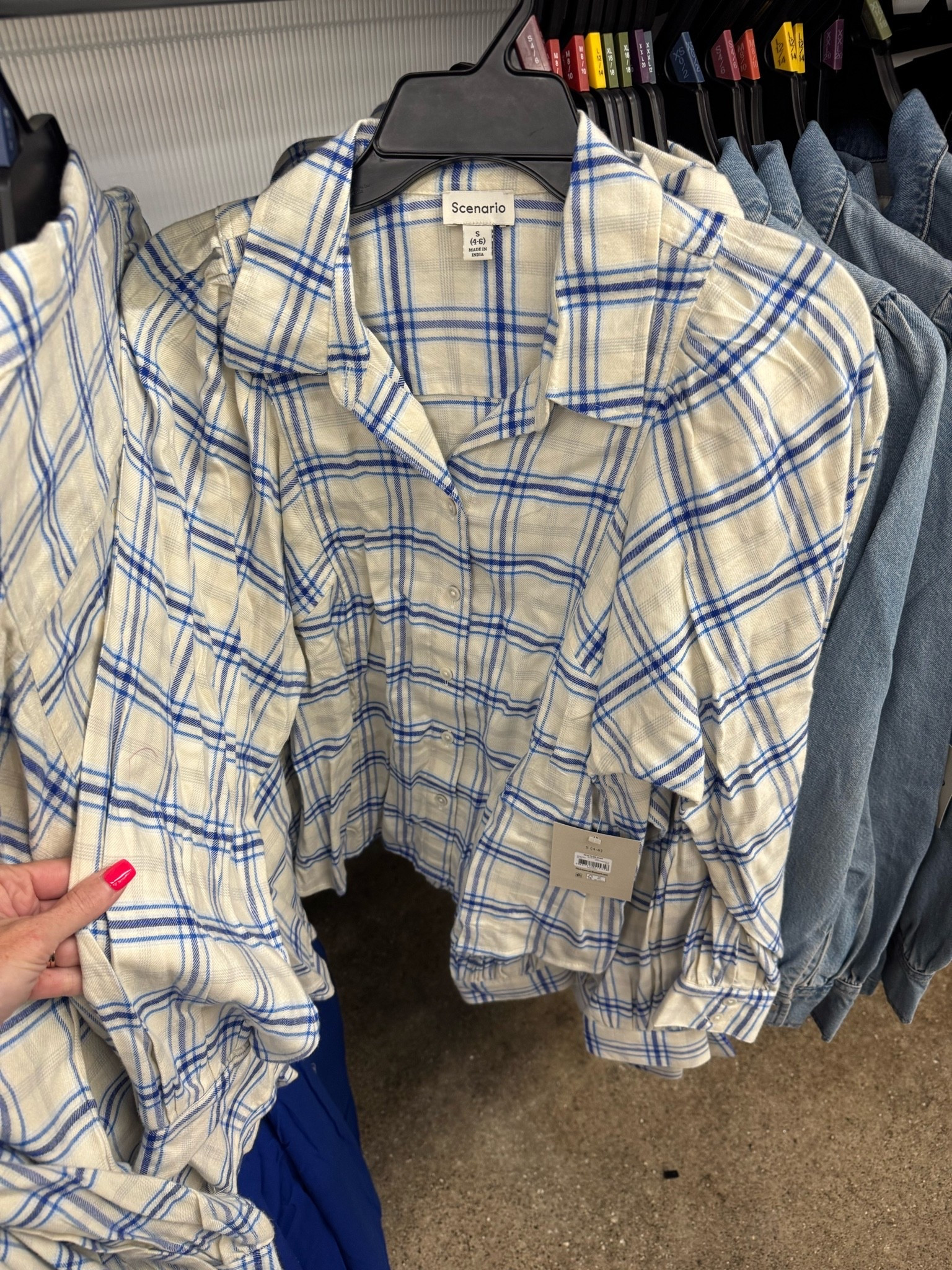 Walmart💙 Scenario Women's Plaid Shirt with Long Puff Sleeves, Sizes XS-XXXL

#LTKootd #LTKgrwm #LTKSeasonal