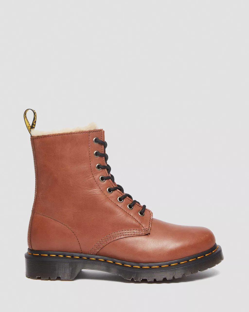 1460 Serena Faux Fur Lined Leather Lace Up Boots | Dr Martens (UK)