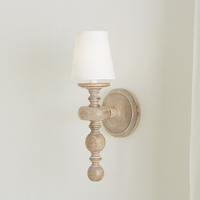Peyton Wood Wall Sconce | Ballard Designs, Inc.