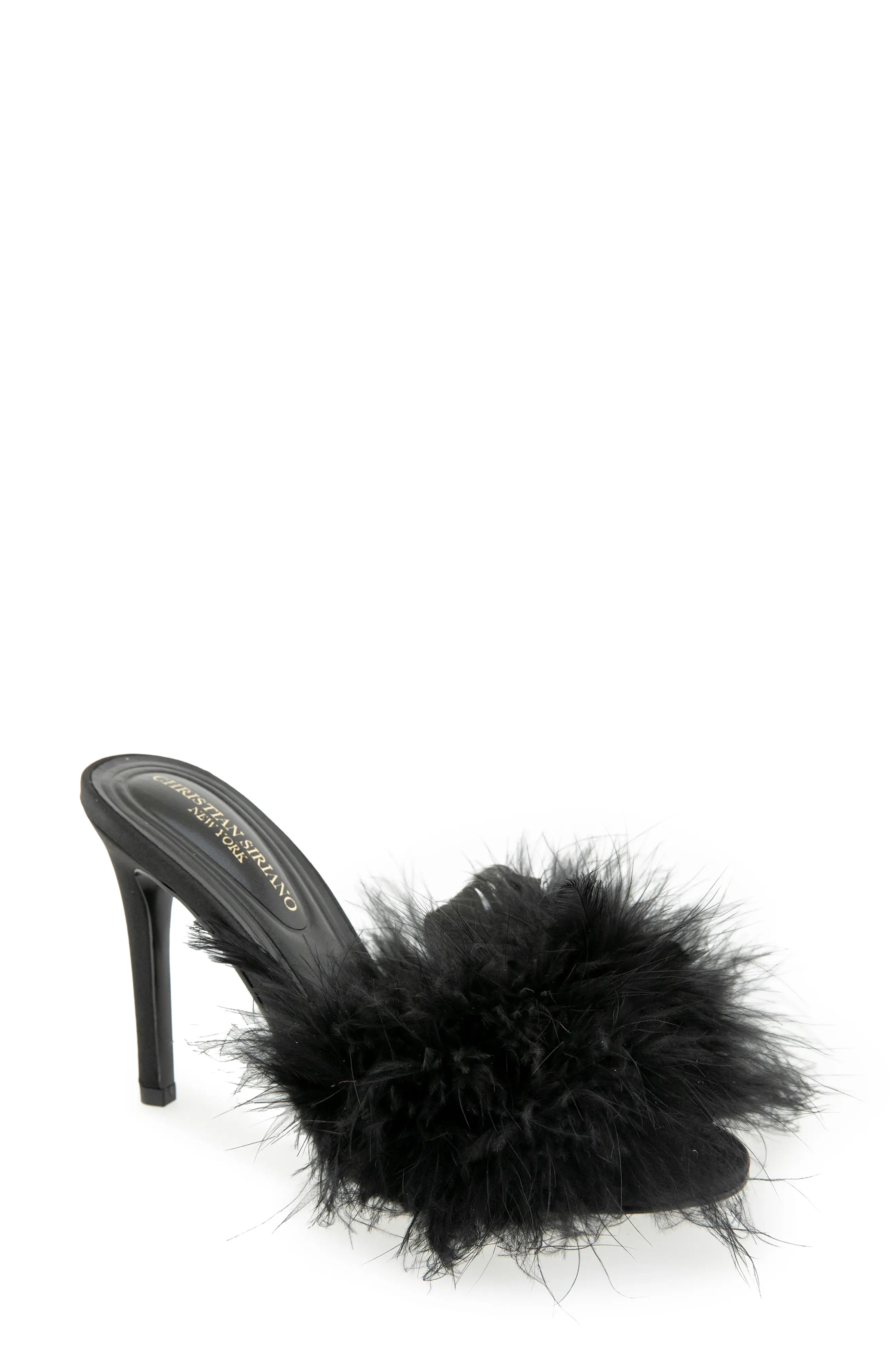 Jazeily Feather Slide Sandal (Women) | Nordstrom | Nordstrom