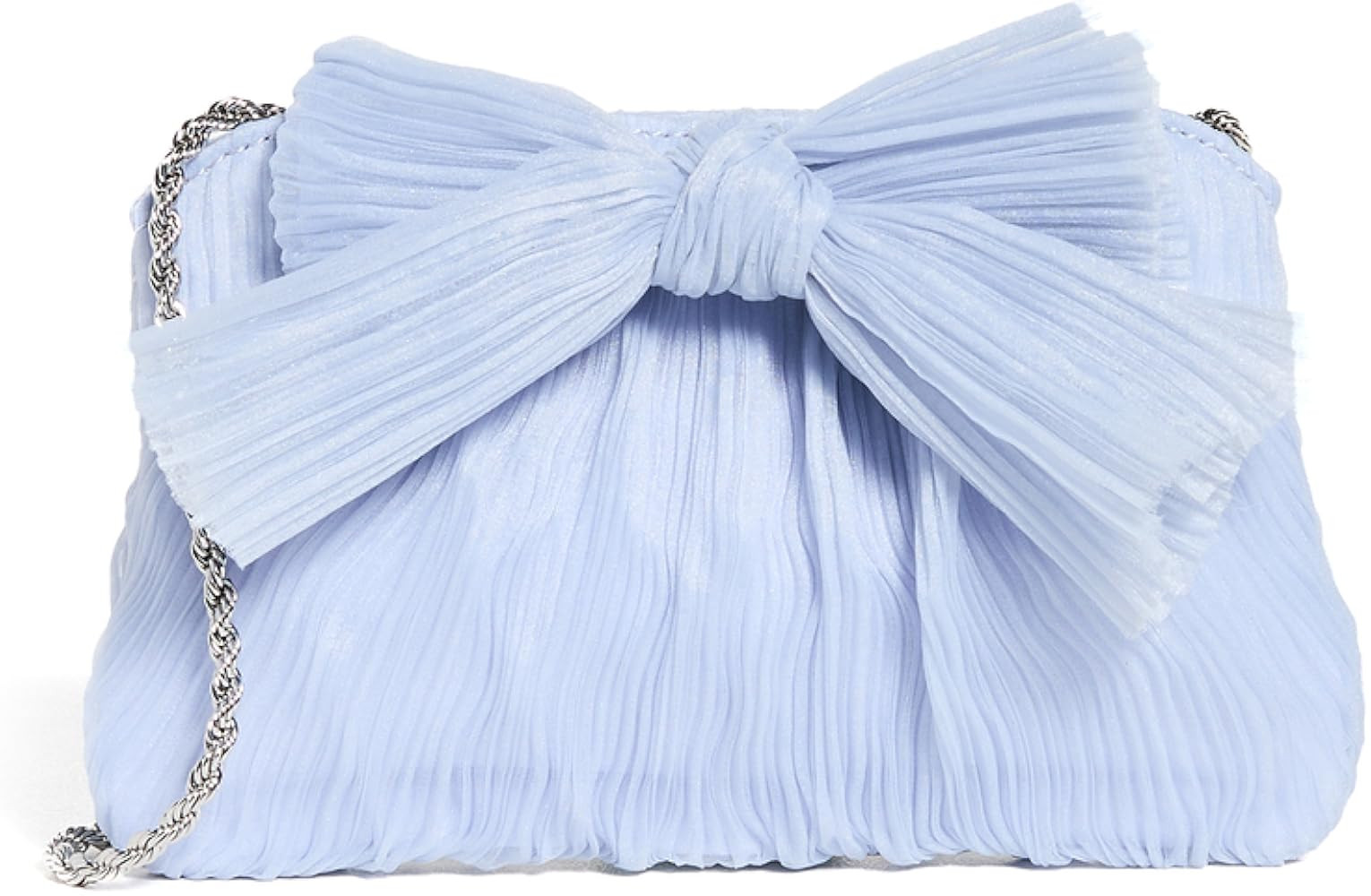Loeffler Randall Women's Rochelle Mini Pleated Pleated Clutch with Bow | Amazon (US)
