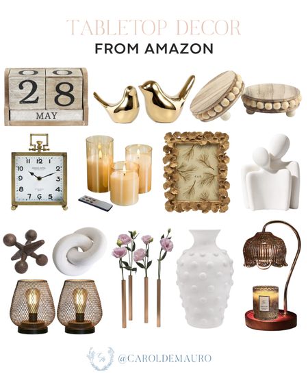 Make your home vintage looking with these rustic vibe tabletop decor from Amazon! 
#affordablefinds #decorinspo #interiordesign #springrefresh

#LTKstyletip #LTKhome #LTKSeasonal