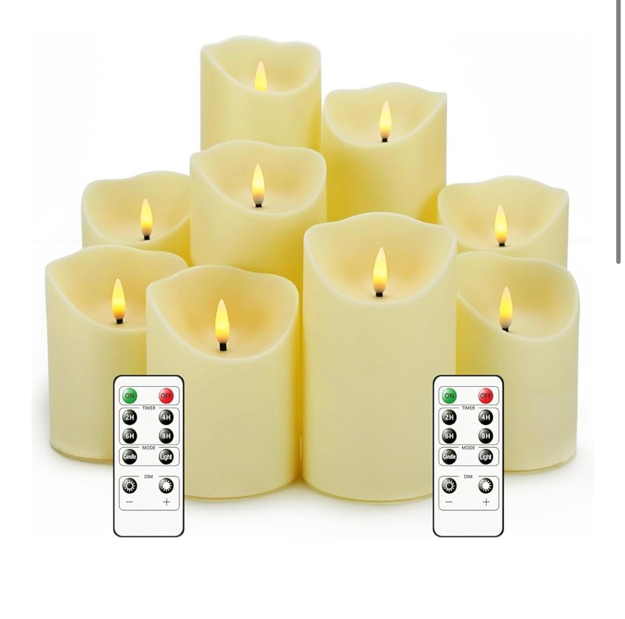 Flameless candles for the ultimate vibe without the air pollutants. You can even set these with a timer! I have them all over my housee

#LTKFallSale #LTKSeasonal #LTKHome