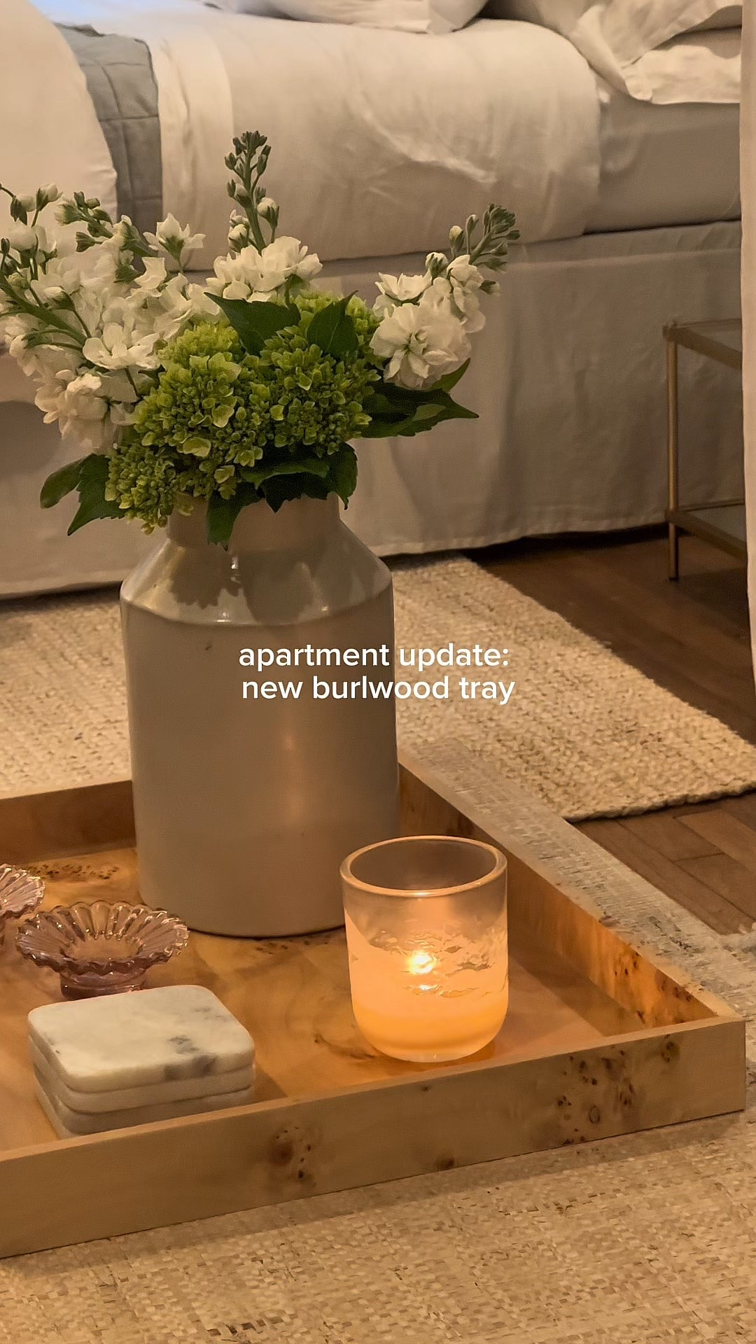 Loving burlwood lately! 

Burlwood tray west elm coffee table styling

#LTKHome