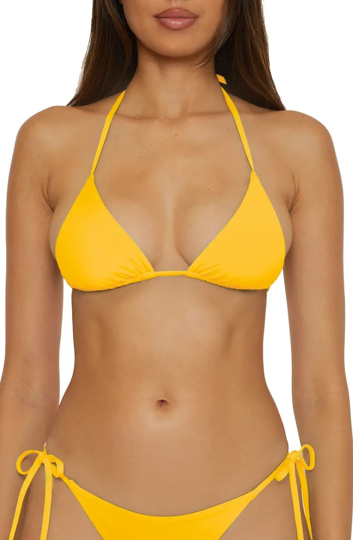 'Color Code' Triangle Bikini Top | Nordstrom