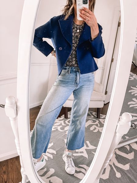 The best spring and summer wide leg jeans!

#LTKstyletip #LTKover40