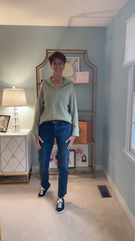 OOTD with a super soft Amazon zip collar sweater and a pair of straight leg jeans from Gap.

Hi I’m Suzanne from A Tall Drink of Style - I am 6’1”. I have a 36” inseam. I wear a medium in most tops, an 8 or a 10 in most bottoms, an 8 in most dresses, and a size 9 shoe. 

Over 50 fashion, tall fashion, workwear, everyday, timeless, Classic Outfits

fashion for women over 50, tall fashion, smart casual, work outfit, workwear, timeless classic outfits, timeless classic style, classic fashion, jeans, date night outfit, dress, spring outfit, jumpsuit, wedding guest dress, white dress, sandals


#LTKStyleTip #LTKOver40 #LTKFindsUnder100