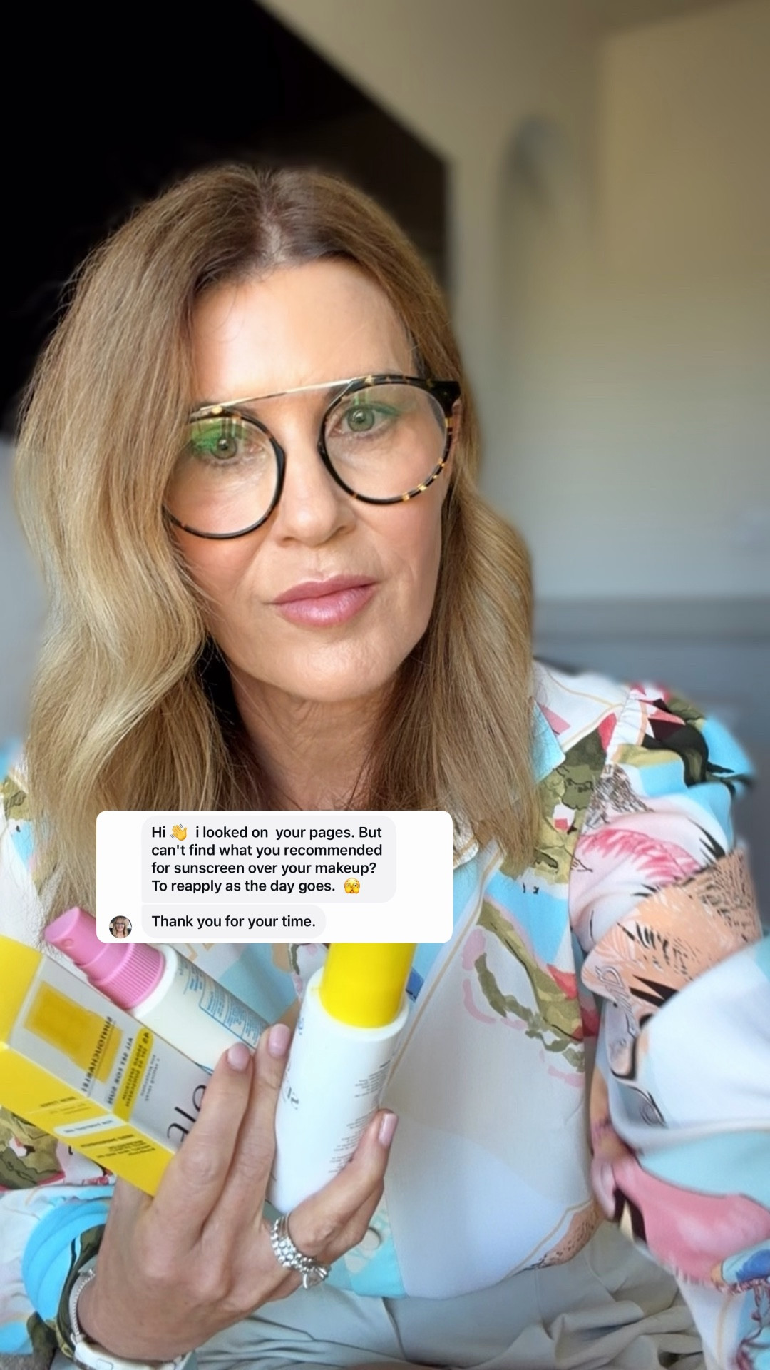 Re-setting refreshing list spf face mist all set for sun setting spray spritz on face 

#LTKBeauty #LTKOver40