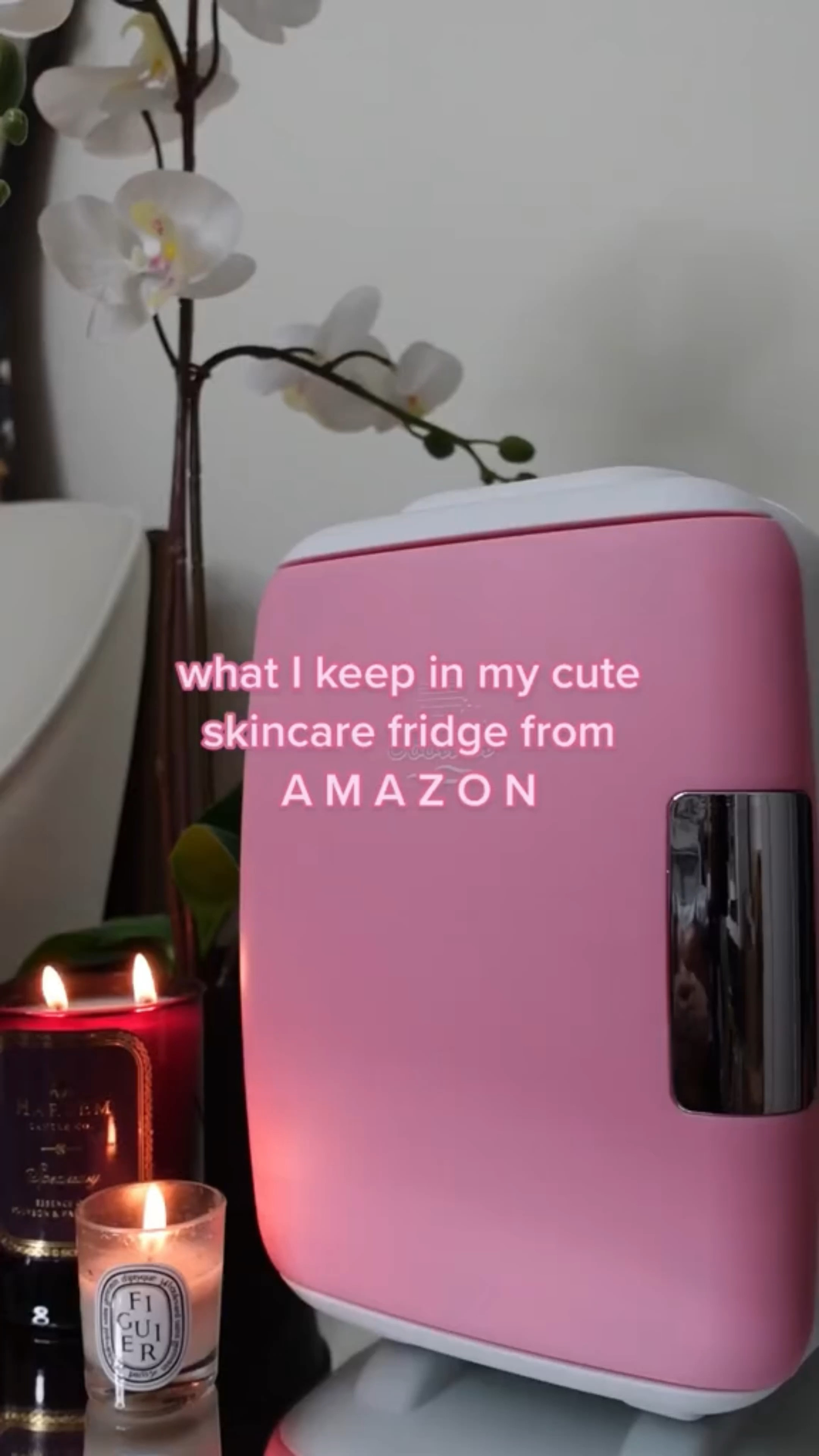 Here is what I put in my skincare mini fridge. Is it a necessity, no. But I do love the extra luxury! This would be a perfect gift to put under her Christmas Tree! It’s super cute, affordable, compact but still has a nice amount of space.

#LTKunder50 #LTKbeauty #LTKGiftGuide