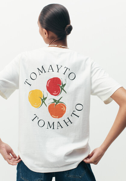 Tomayto Tomahto Graphic T-Shirt | Hush UK