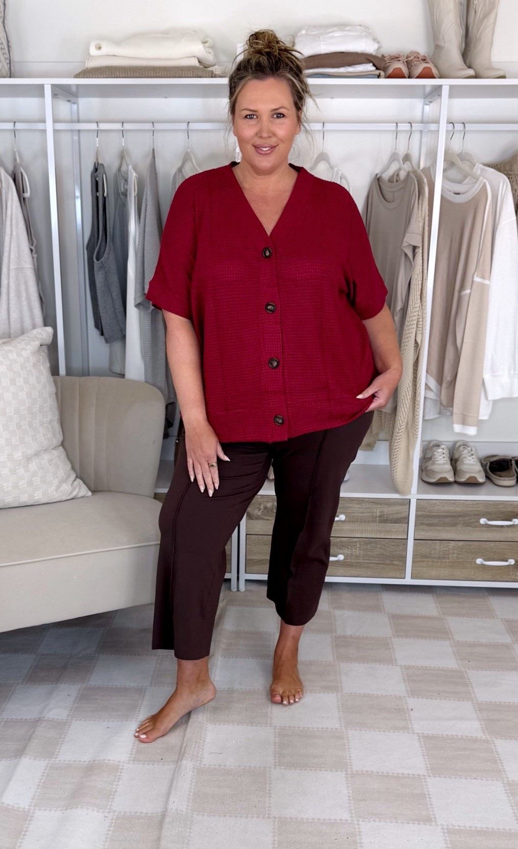 Amazon plus size finds! In this shirt I sized up to the 3X! The pants are a 2X!

Use my discount code ASHLEYDXSPANX sitewide! 

Plus size fashion, amazon fashion, amazon finds, mom style, affordable fashion, everyday outfit ideas, summer fashion

#LTKFindsUnder50 #LTKMidsize #LTKPlusSize