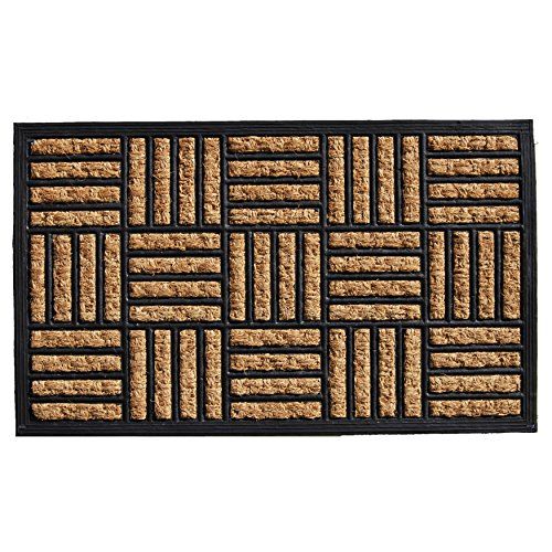 Home & More 280071830 Baron Doormat, 18" x 30" x 0.20", Natural/Black | Amazon (US)