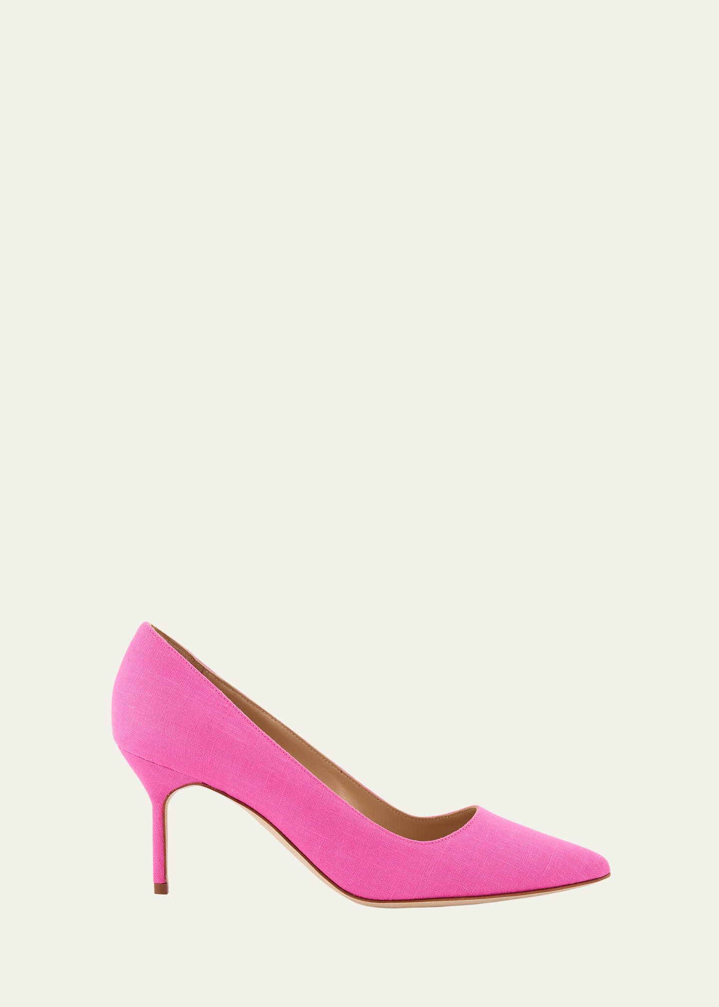 Manolo Blahnik BB 70mm Classic Fabric Pumps | Bergdorf Goodman