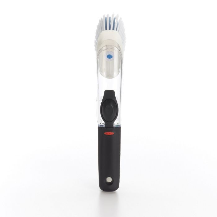 OXO Soap Dispensing Dish Brush - Black | Target