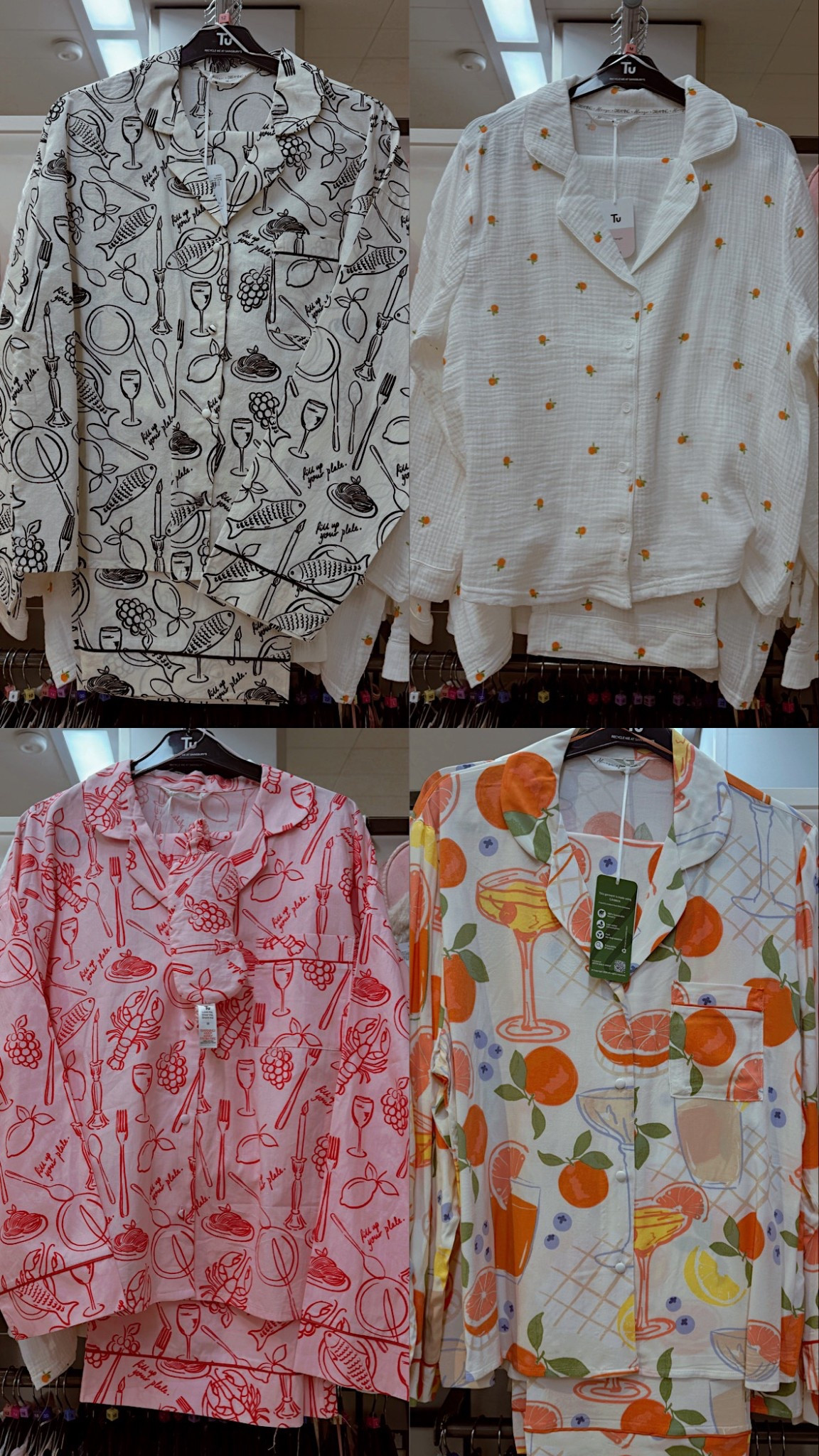 Cutest spring / summer pjs 🍋🍊