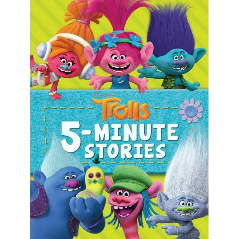 Trolls 5-Minute Stories (DreamWorks Trolls) (Hardcover) | Walmart (US)