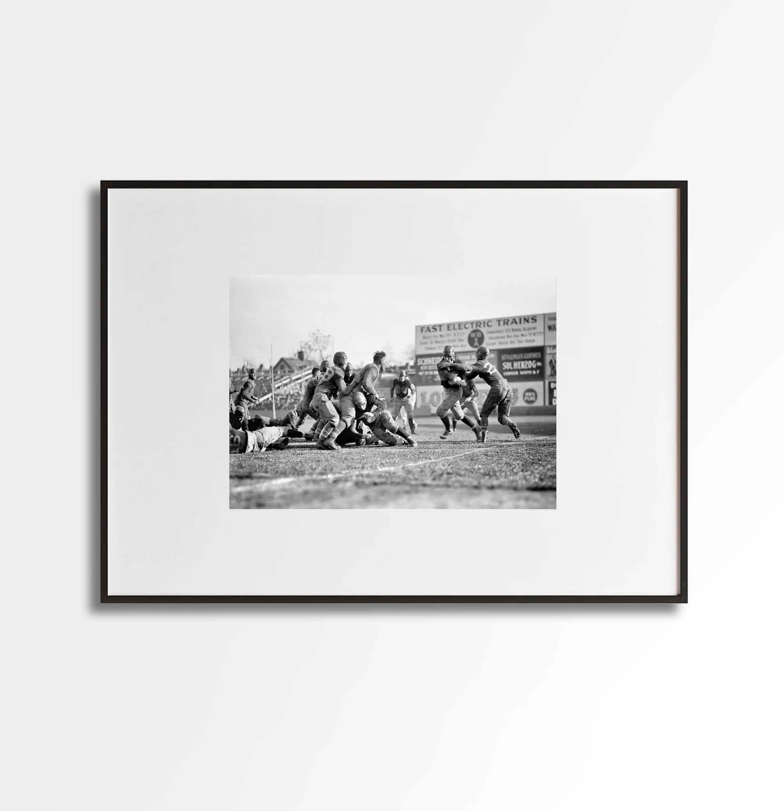 Vintage Football Photo Art Print, Sports Poster (digital Download) - Etsy | Etsy (US)