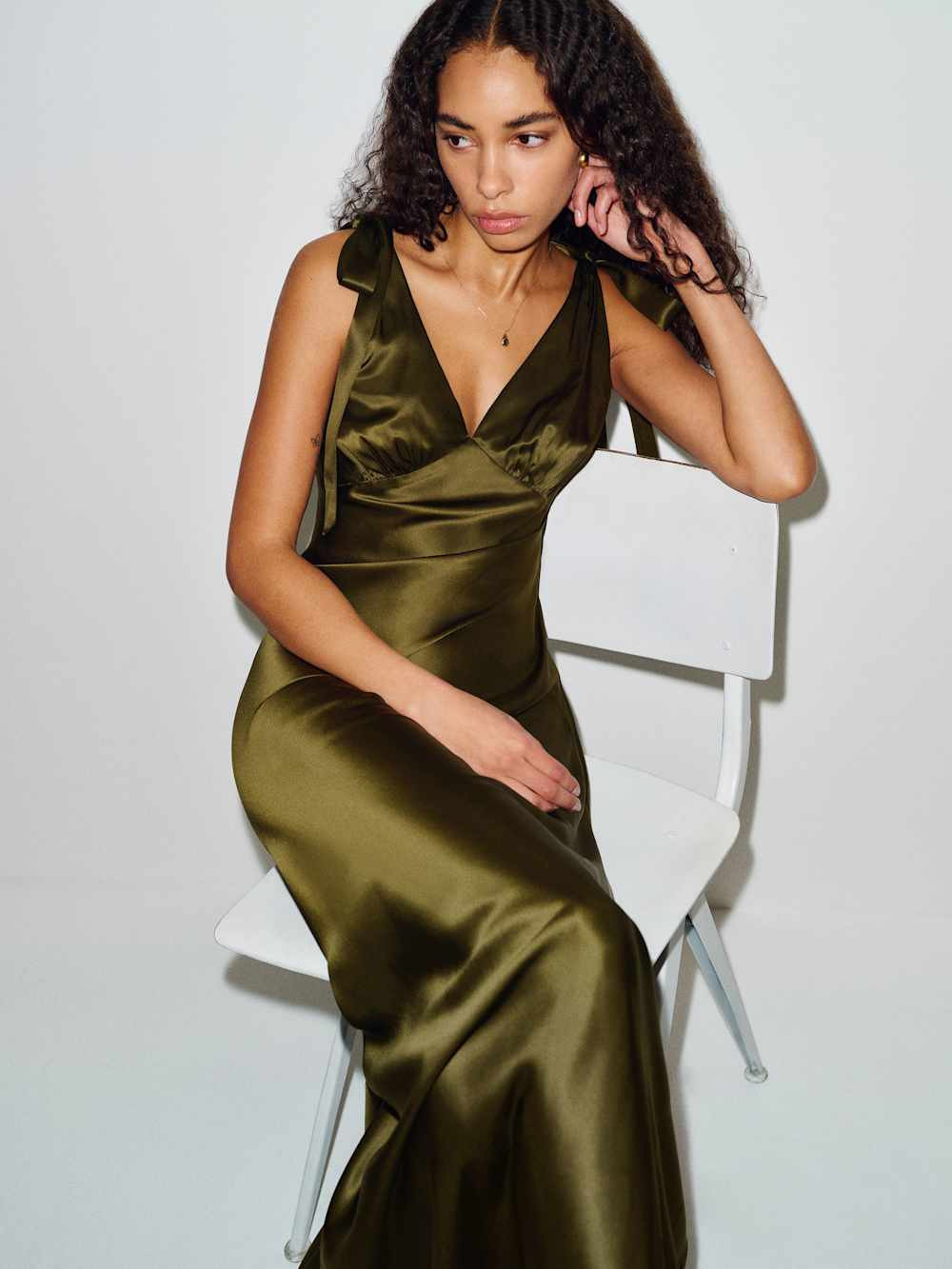 Pernille Silk Dress | Reformation (Global)