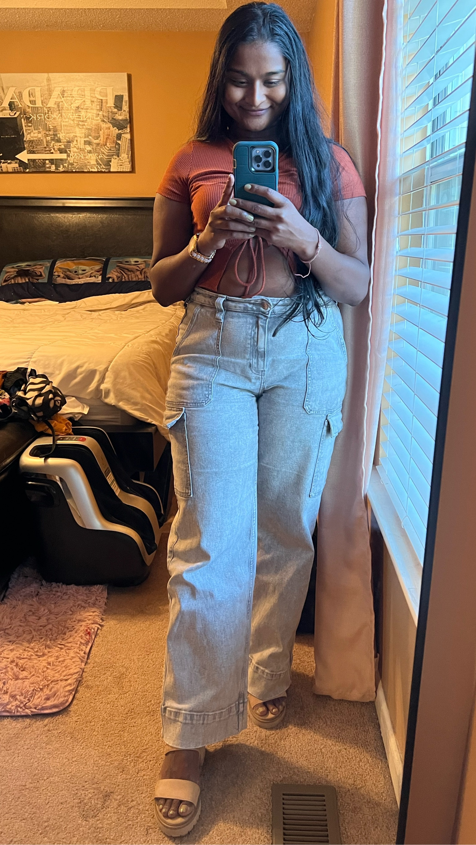 Hollister jeans thah fit so comfortable and amazing!! I am 5’3 and 180lbs and size 11 in these high rise baggy jeans!! They’re honestly so comfortable I can fall asleep in them!! Run and grab!! 

#LTKstyletip #LTKfit #LTKcurves