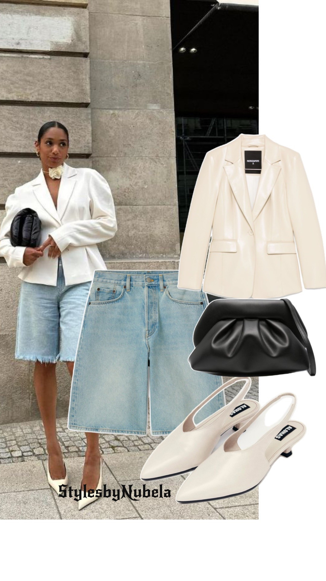 The Bermuda denim trend is back—perfect for your spring fashion edit  outfit styling!
#BermudaShortsOutfit #SpringVacationStyle #LTKOutfits #DenimTrend2025 #ChicVacationLooks

#LTKStyleTip #LTKSaleAlert #LTKFestival