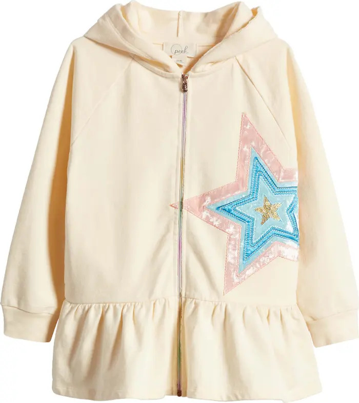 Kids' Wishing Star Cotton Hoodie | Nordstrom