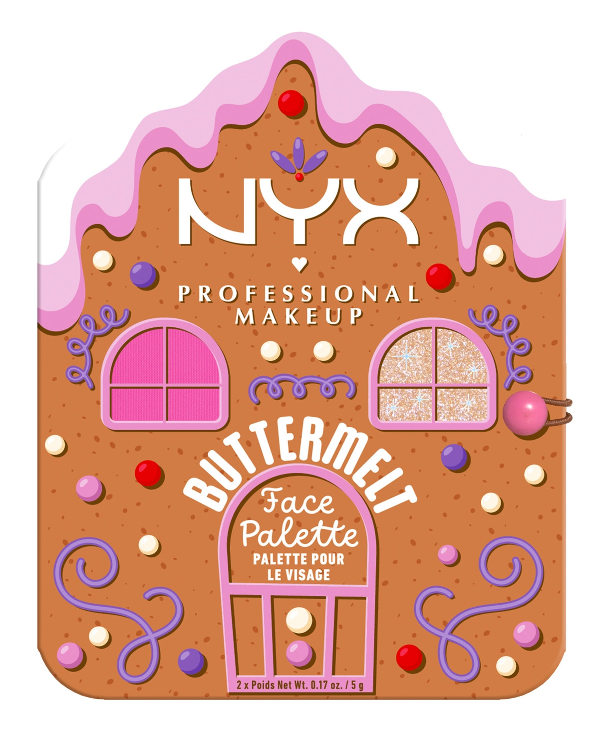 Nyx Professional Makeup 2-Pc. Holiday Buttermelt Face Palette Set - Light Medium | Macy's
