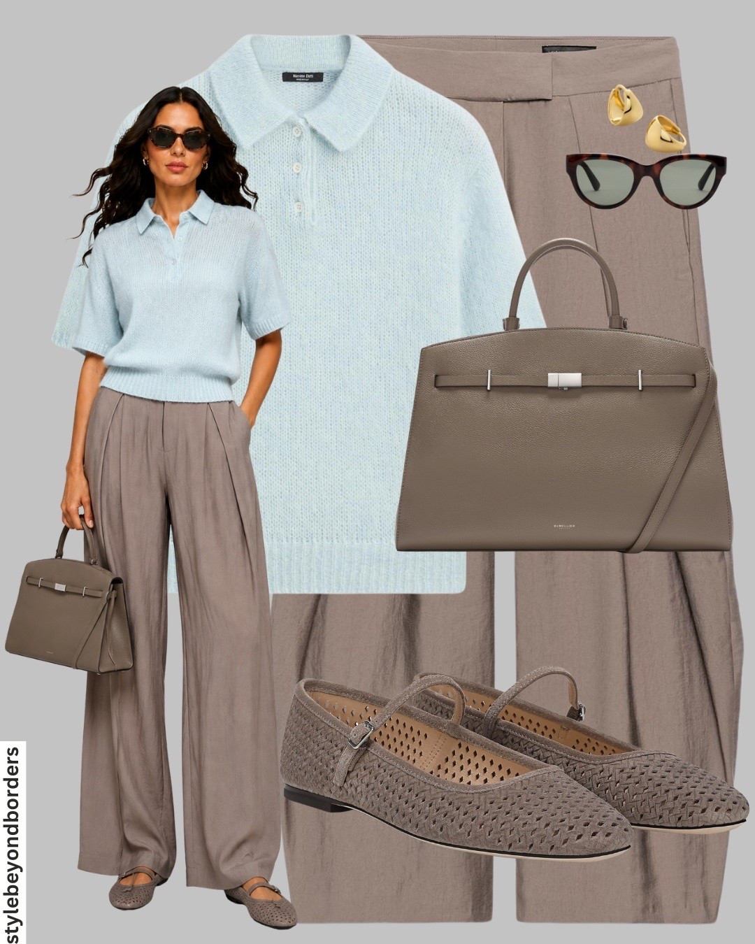 Chic outfit styling🦋🤎

Tags: light blue top, summer top, brown trousers,chic look, white button down shirt, khaki trousers, embroidered bag, jelly sandals, chic look, summer outfit, holiday outfit, eurosummer outfit, zara

#LTKautumn #LTKstyletip #LTKworkwear