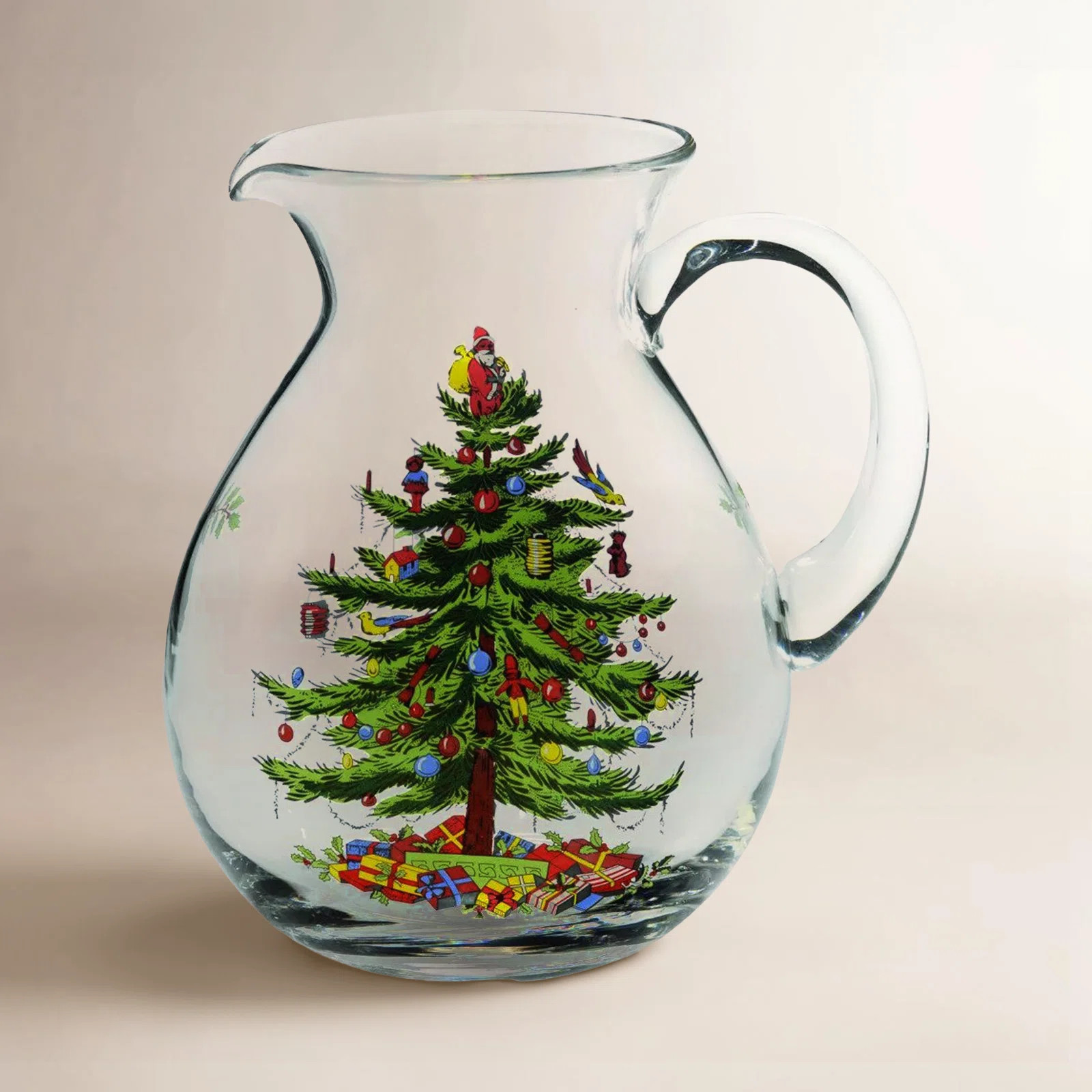 Spode Christmas Tree Glass Pitcher 6 Pt/9" | Wayfair North America