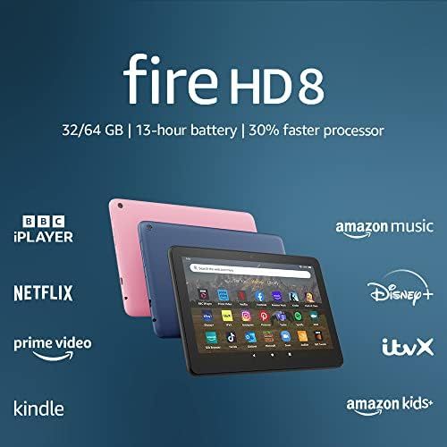 Amazon Fire HD 8 tablet | 8-inch HD display, 32 GB, 30% faster processor, designed for portable e... | Amazon (UK)