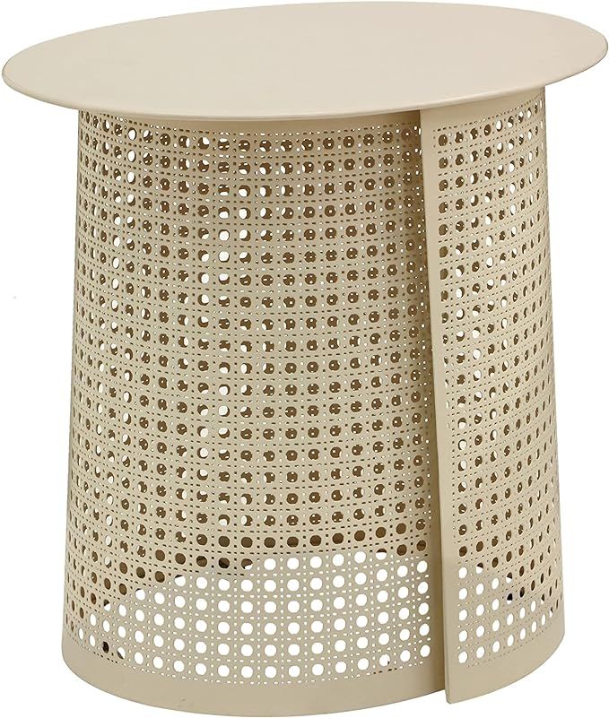 Tov Furniture Pesky Eggnog Cream Side Table | Amazon (US)