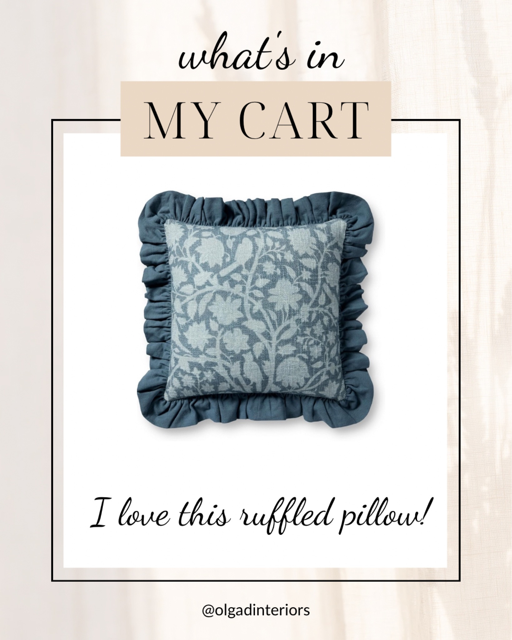 Just ordered this gorgeous ruffled pillow cover from Amazon! The ruffles and flowers are very trendy now! #homedecor #throwpillow

#LTKStyleTip #LTKSeasonal #LTKHome