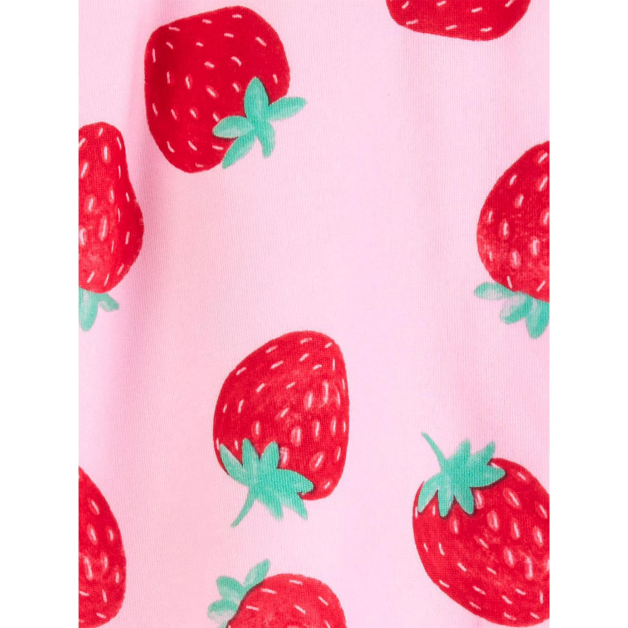 Carter's Child of Mine Baby and Toddler Girls' Pink Strawberry 2-Piece Pajama Set, Sizes 6-9M - 5... | Walmart (CA)