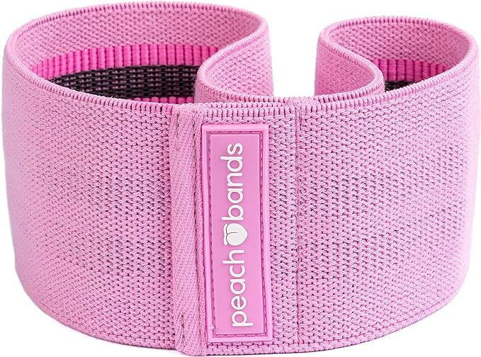 peach bands Hip Band - Fabric Resistance Exercise Booty Bands for Leg and Butt | Amazon (US)