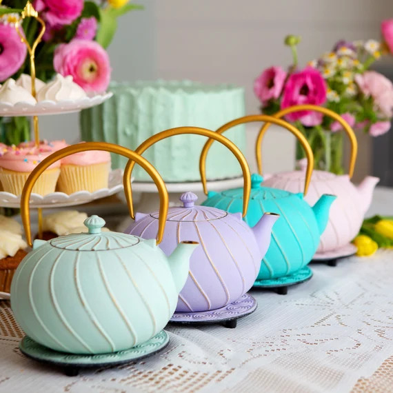 Japanese Cast Iron Teapot Large Capacity 40oz With Trivet and - Etsy | Etsy (US)