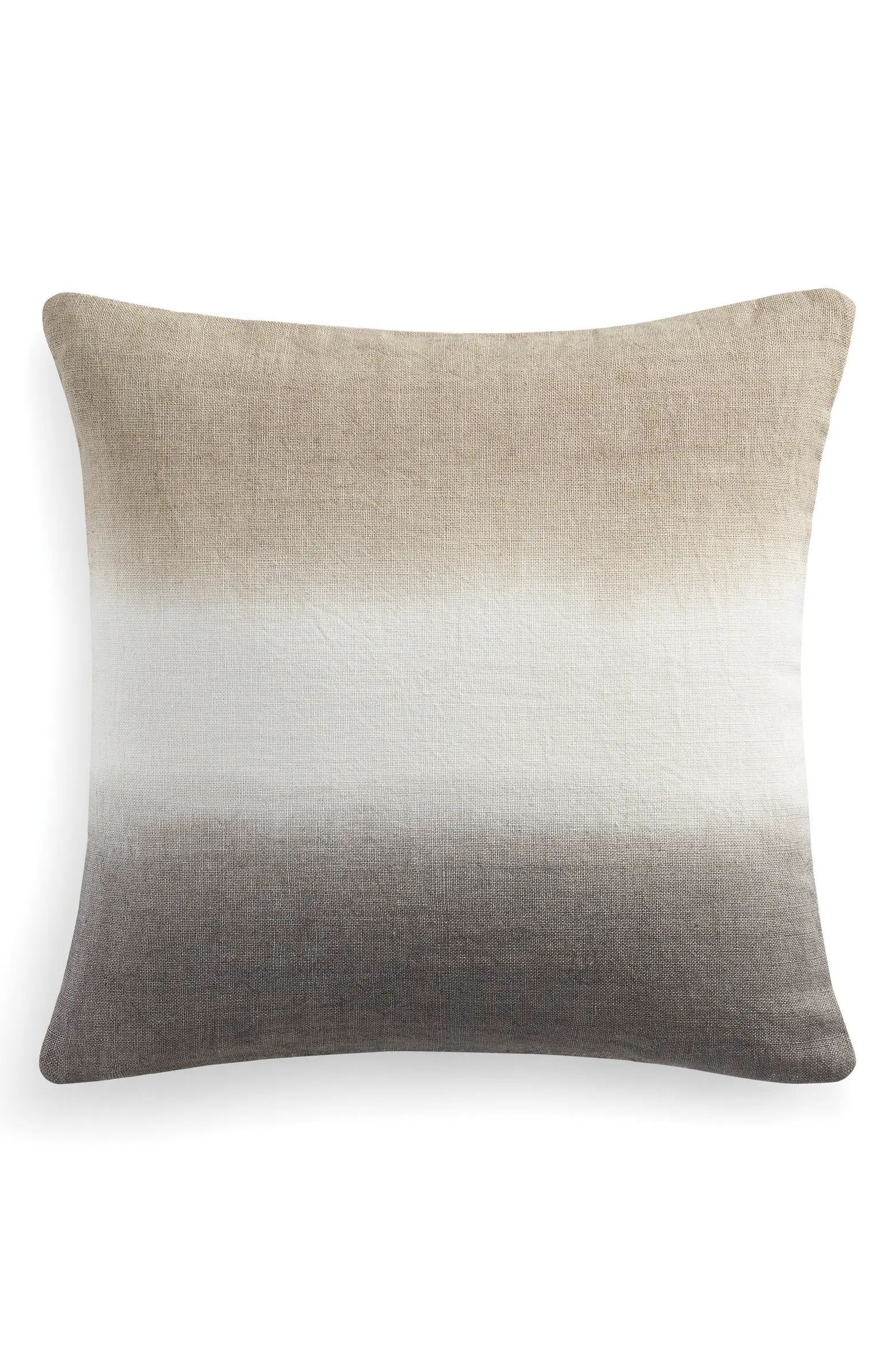 DKNY Pure Dip Dye Linen Accent Pillow | Nordstrom | Nordstrom