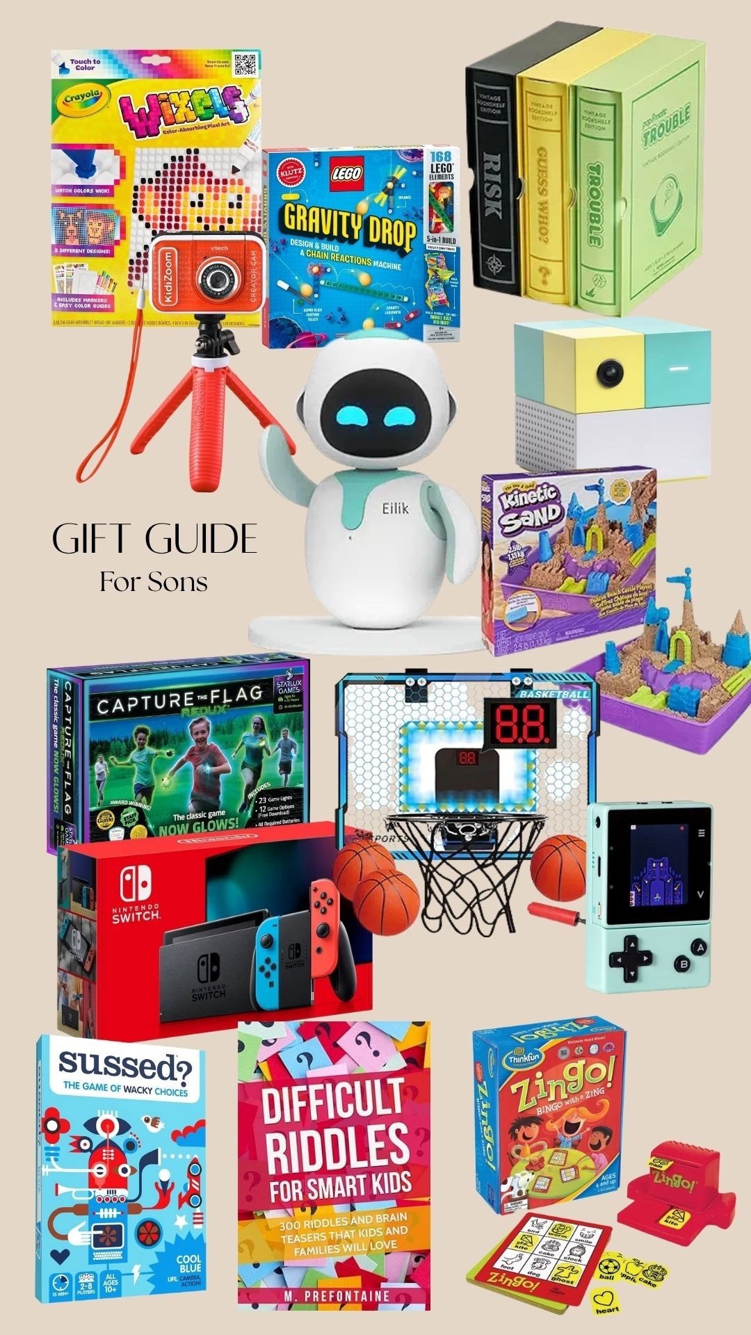 Fun ideas for the kid who loves technology, being artistic and creative, playing games, reading and being outdoors! 

#LTKKids #LTKHoliday #LTKGiftGuide