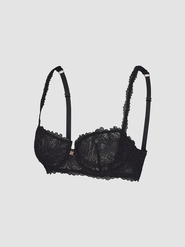 Romantic Corded Lace Unlined Balconette Bra | Savage x Fenty - North America